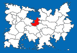 Corvenia - Locator Map